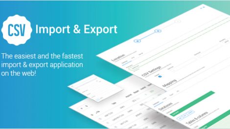 CSV表格在线导入和CSV导出 网站