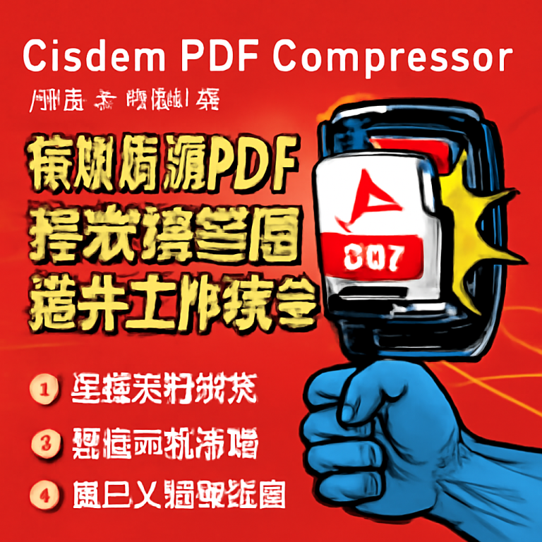  Cisdem PDF Compressor v5.2.0 Mac版 - 高效压缩PDF文件工具